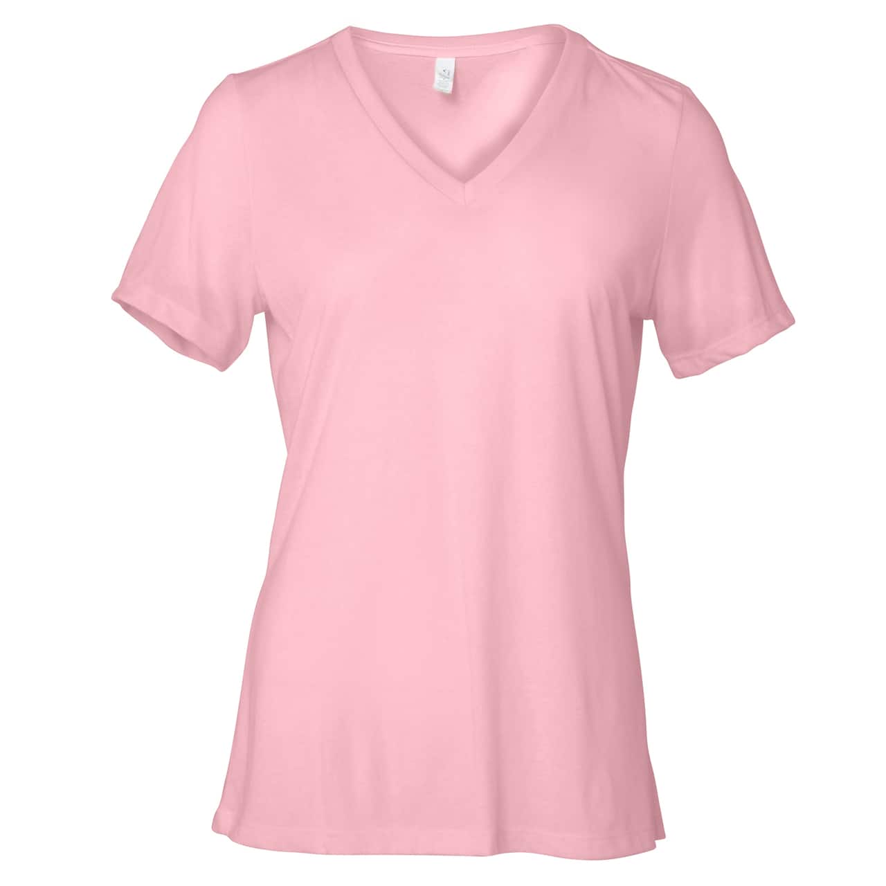 6 Pack: BELLA+CANVAS® Short Sleeve Women's V-Neck T-Shirt
